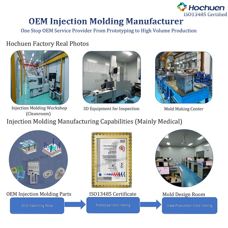 Custom Mold Making Overmolding Plastic Medical Device Over Mold LSR Molded Parts