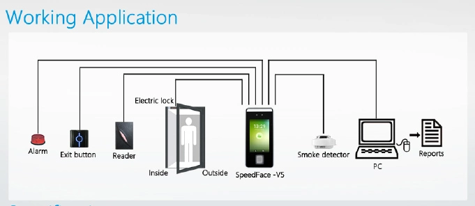 Android Facial Recognition Terminal with Dual-Camera for Real-Time Face Detection (Speedface-V5)