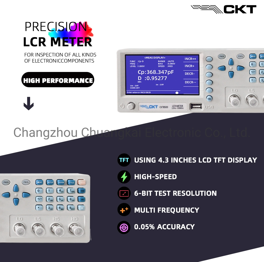 Ckt8100 Lcr Meter Measure Capacitance, Resistance and Inductance