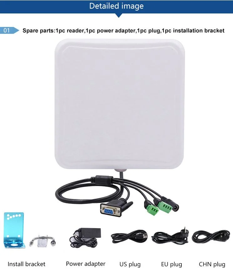 Wireless WiFi and TCP/IP 860MHz-960MHz Waterproof Vehicle Parking RFID UHF Reader