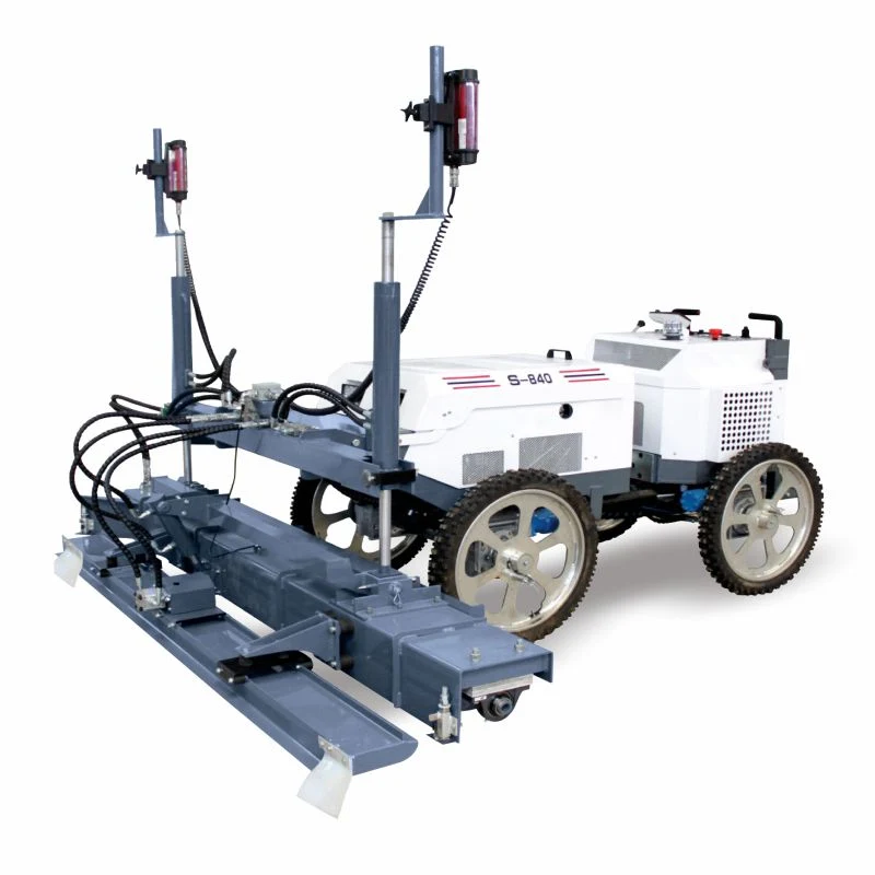 Road Vibrating Finishing Leveling Laser Concrete Screed Machine