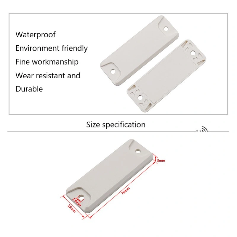 Long Reading Distance 10meter ABS Passive Anti Metal UHF RFID Tag