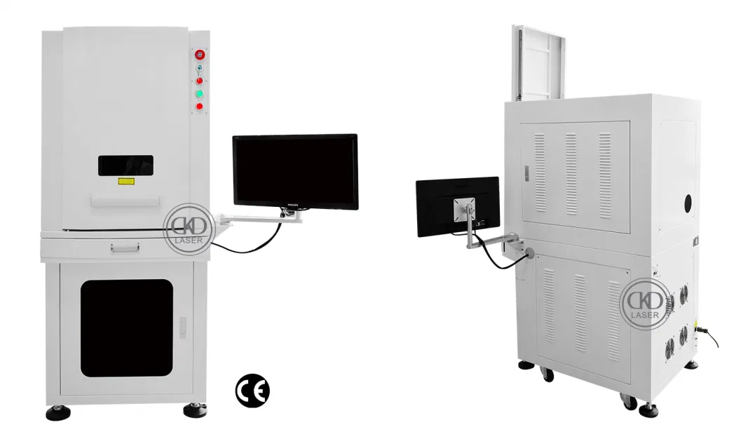 Laser Marker for Parts with Industrial Ai Vision Camera to Identify Production