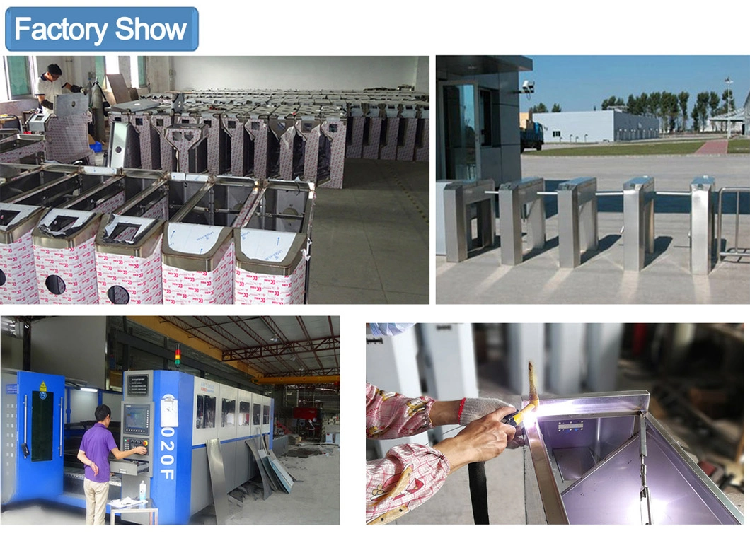 Good Performance Tripod Turnstile Fingerprint Biometric Attendance Terminal