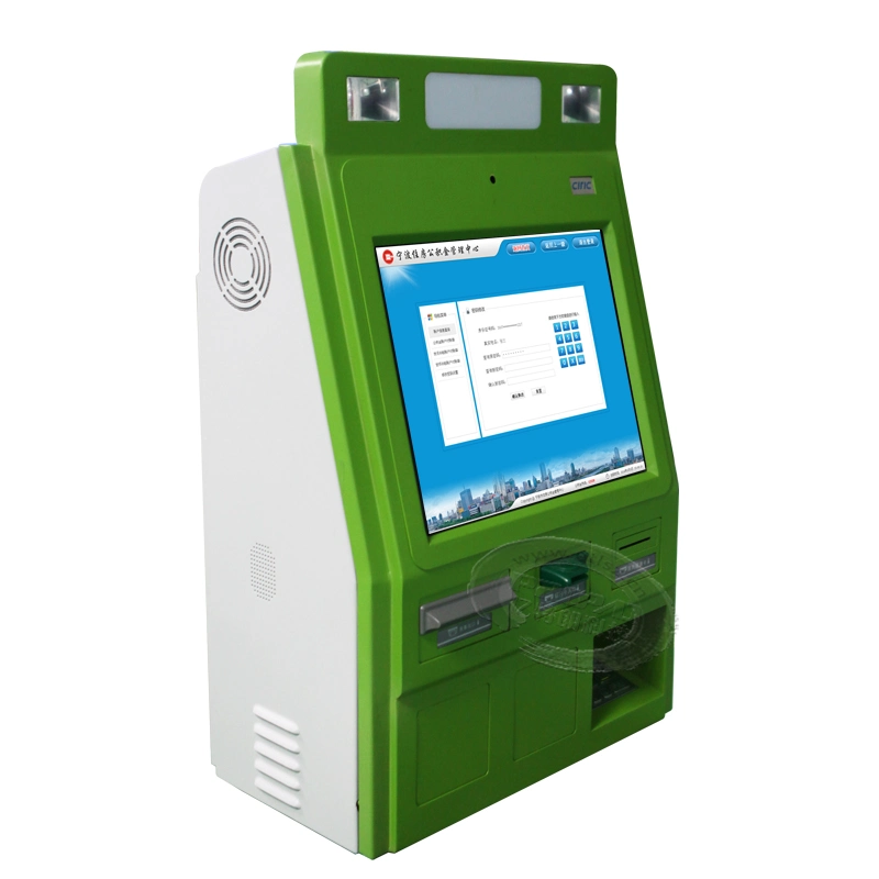 Self-Service Touch Payment Ticket Kiosk, Bill, Printing Photo, Vending Machine