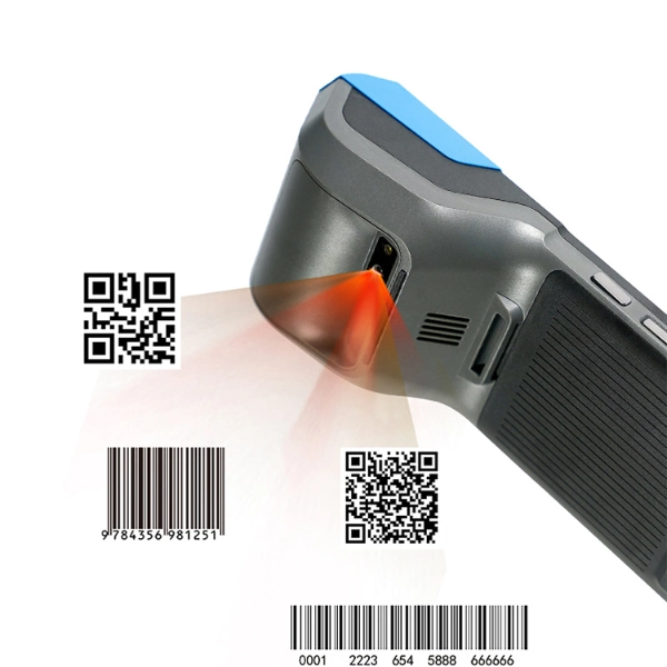 Android 13.0 NFC 4G WiFi Qr Code Reader 1d 2D Barcode Scanner Handheld Mobile POS Terminal with Printer S81