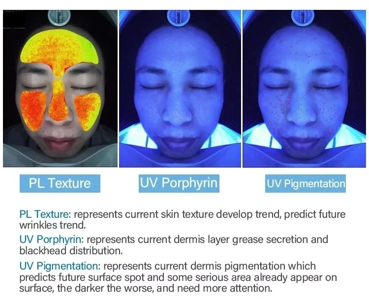 Newest Invention Face Test Skin Analyzer Machine with iPad Skin Analyzer Machine