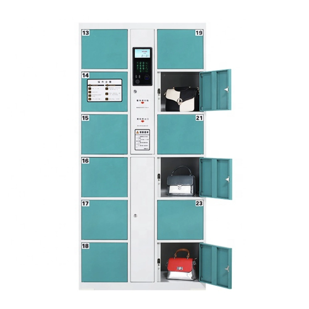 24-Door Smart Automated Storage Intelligent Electronic Locker Systems