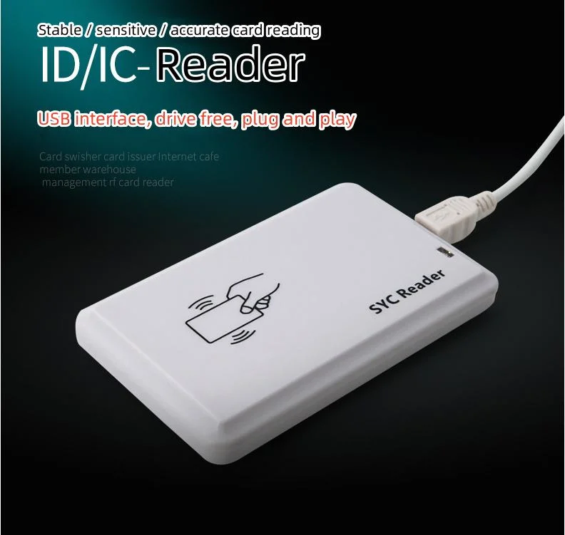 RFID and NFC Card Reader Mobile Phone Scanner Writer Machine