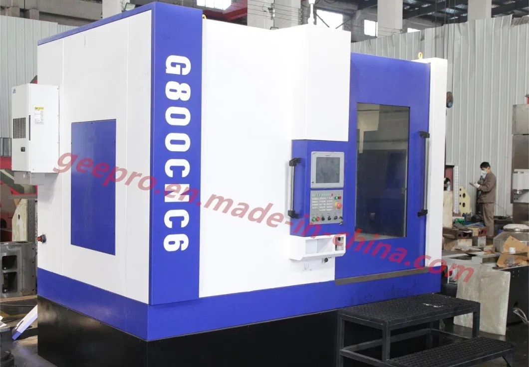 G800 CNC Gear Hobber Machine for Cylindrical Hobbing Dia 800mm Modules 8-12m