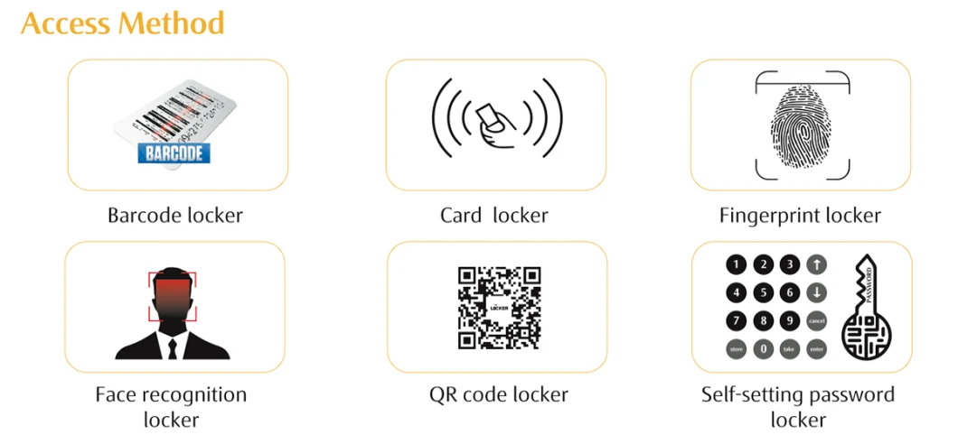 Fingerprint Identification Electronic Locker (DKC-F-24)