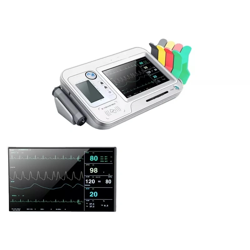 Medical Full Analysis ECG Blood Pressure Meridian Health Diagnostic Body Chekup Machine with CE