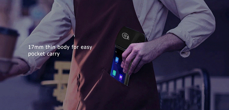 Receipt Printing Point of Sale Android NFC Portable POS for Restaurant Sale (Z300)