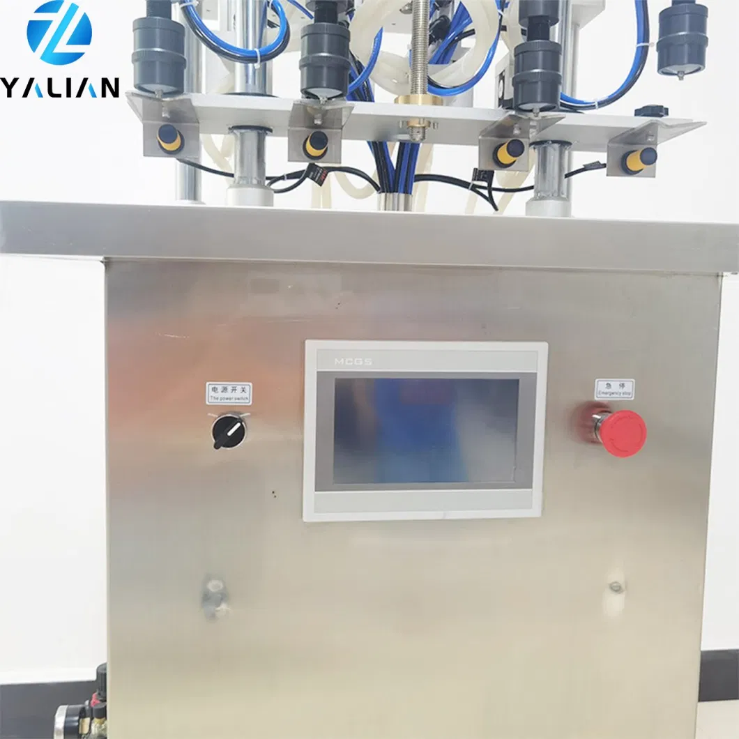 Hot Trend 4heads Rotary Perfume Making Machine Line Toner Perfume Filling Machine