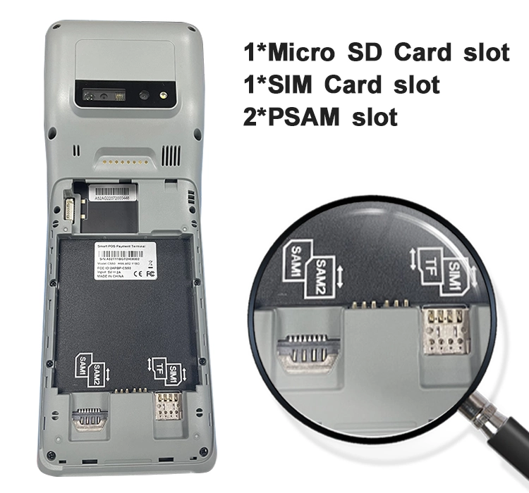 4G Outdoor Payment Mobile Programmable POS Terminal for Beverage Sell (Z500)