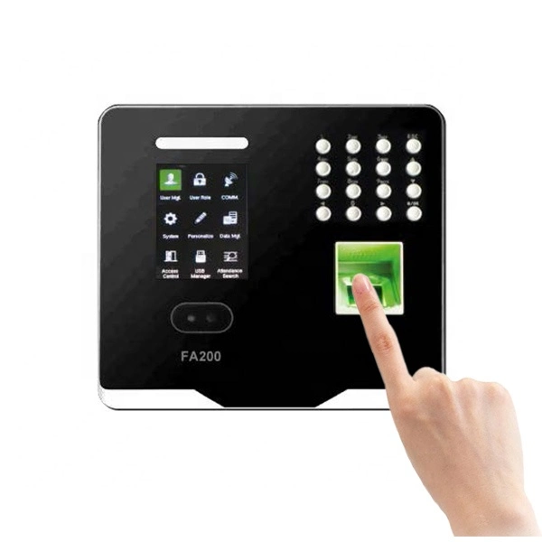 Free Software Smart Employee Biometric Face Fingerprint Recognition Access Control Time Attendance