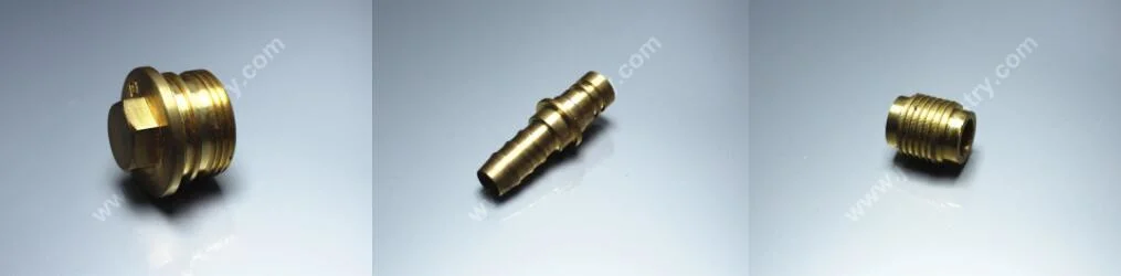 Stainless Steel Brass Bronze CNC Turned Parts Temperature Sensor Bodies