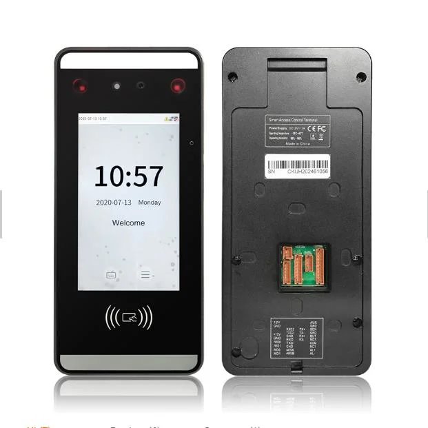 5 Inch WiFi/TCP/IP/USB Palm &amp; Fingerprint Dynamic Face Recognition Biometrics Terminal