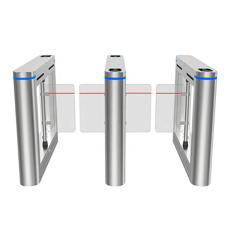 Ankuai Akt321 Single Channel Building Entrance System Security Turnstile Gate Facial Recognition