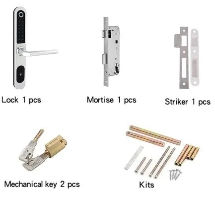 Fingerprint Smart Door Lock with Face Recognition Door-Viewer Camera