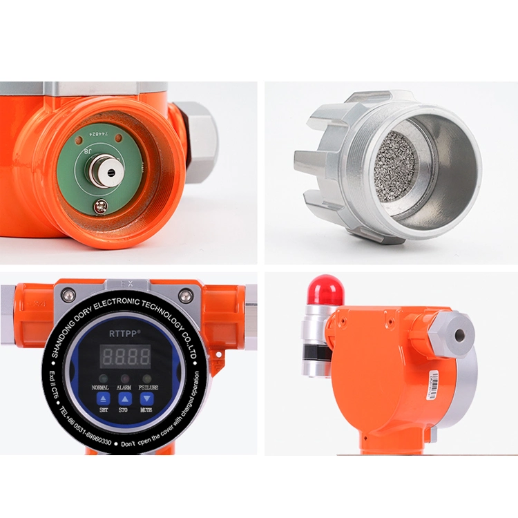 Fixed Type Combustible Leak Gas Detector Measuring Device for Sale with Low Price