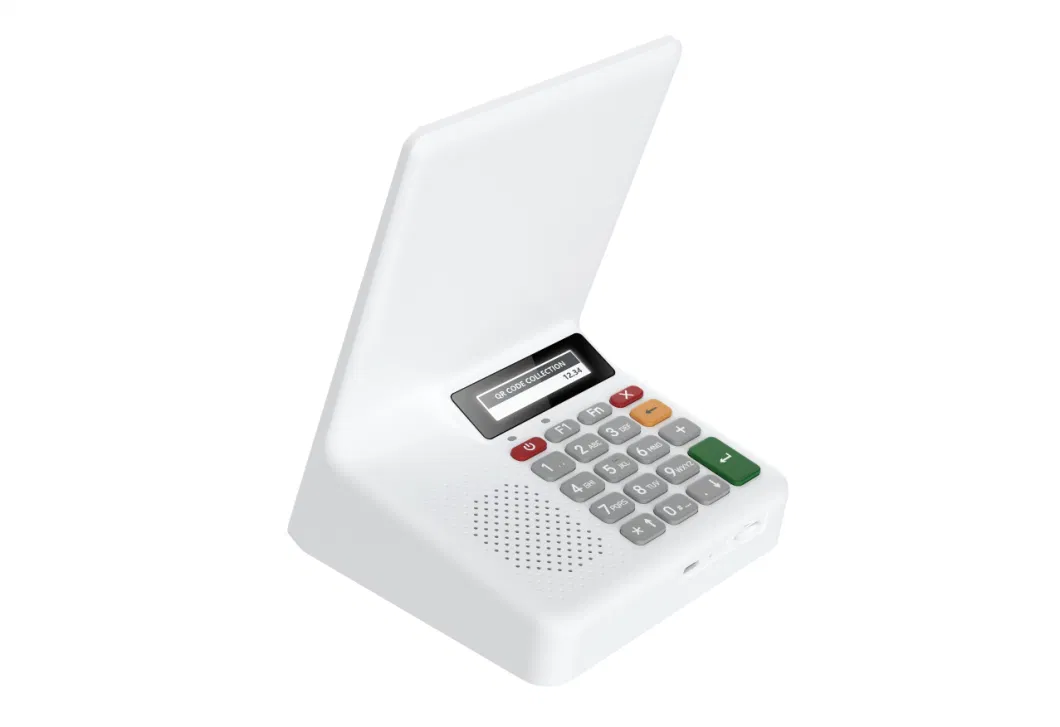 Dual Screen Qr Code Payment Soundbox Terminal with Integrated Keypad