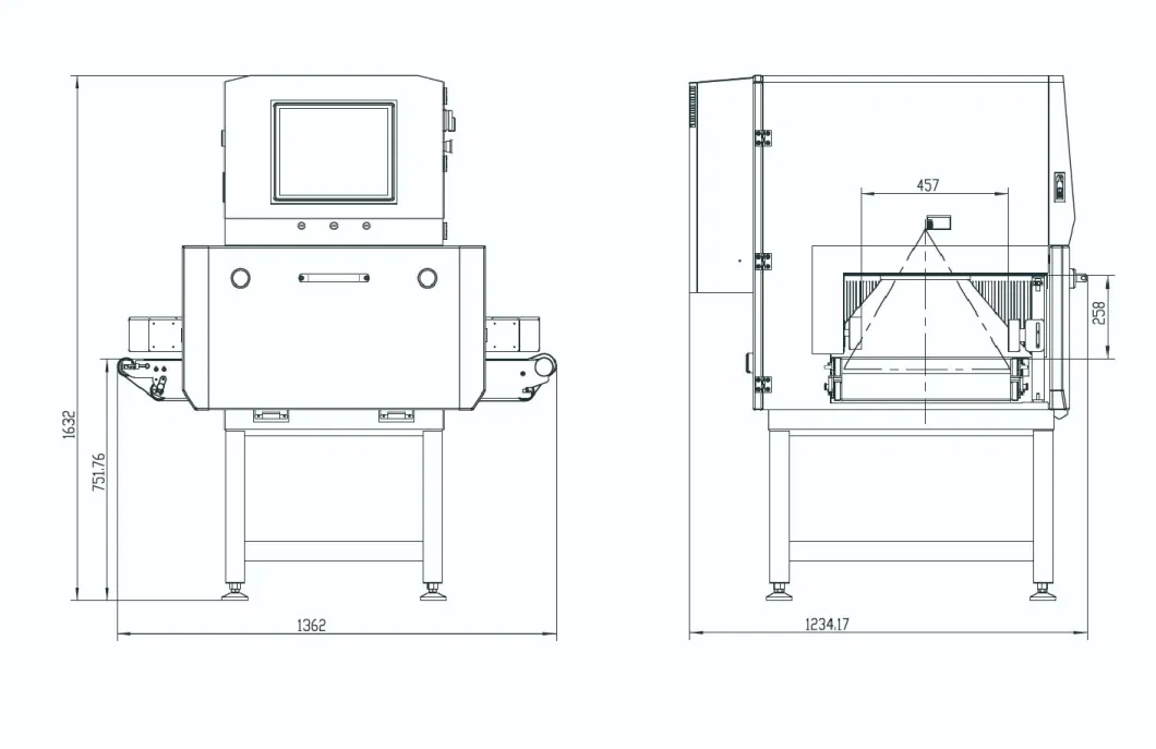 OEM/ODM X Ray Inspection System Machine for Food Manufacturers