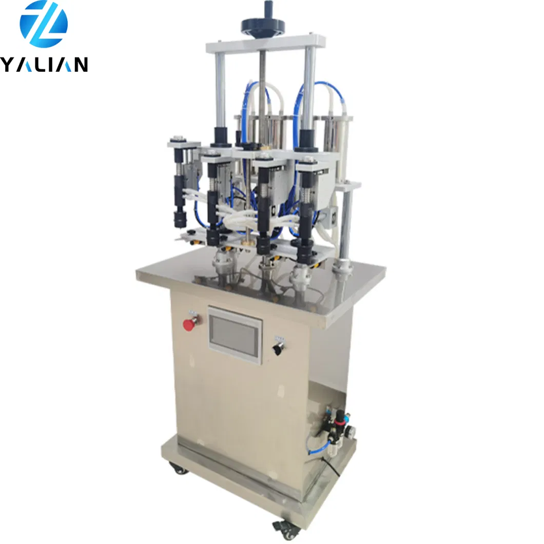 Hot Trend 4heads Rotary Perfume Making Machine Line Toner Perfume Filling Machine