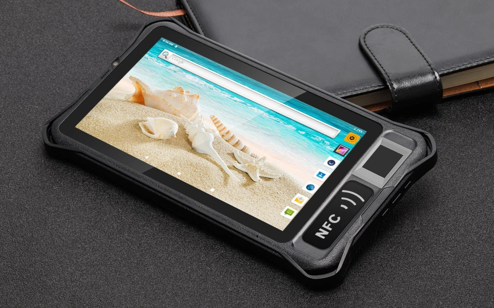 7 Inch Front NFC Biometric Fingerprint Reader WiFi 3G Android Rugged Tablet