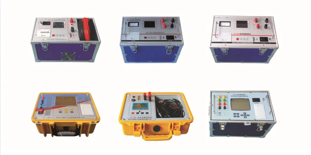 DC Resistance Meter Measure Synchronously of Large Capacity Transformer Winding