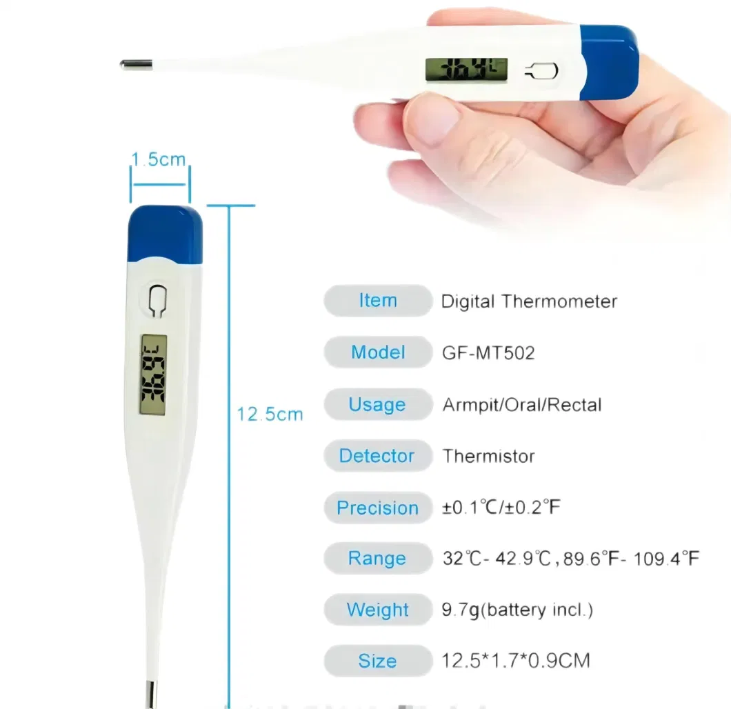 Hot Sale Oral Digital Fever Thermometer Baby Clinical Body Temperature Digital Thermometer