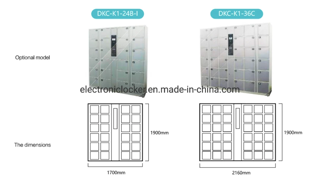 Fingerprint Identification Electronic Locker (DKC-F-24)