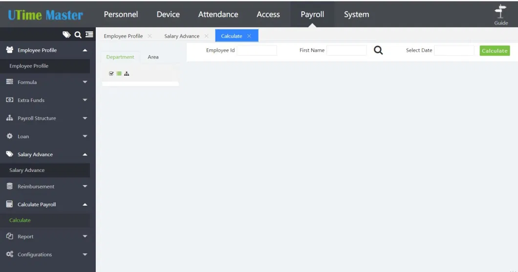 Linux Visible Light Zkbioaccess Software Door Access Control Facial Recognition Terminal