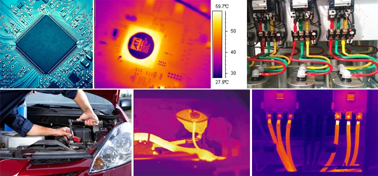 Dali Portable Thermal Imaging Camera Industrial Temperature Measuring Device