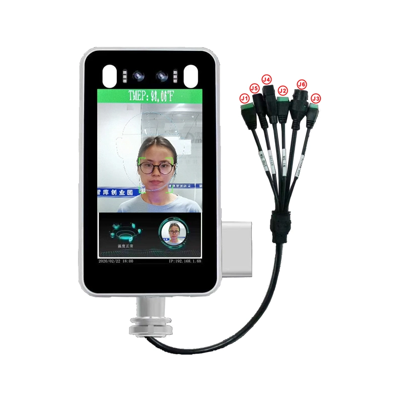 Cheap 8&quot; Face Recognition Body Temperature Measurement Wrist Access Control Camera