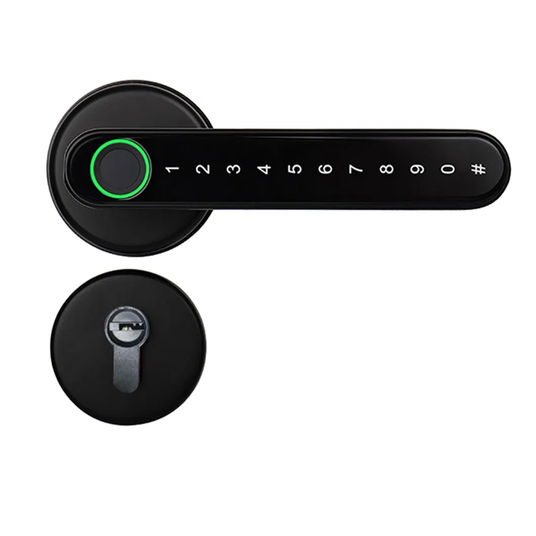 Visible Peephole 3D Face Intelligent Recognition Password Fingerprint Smart Door Lock