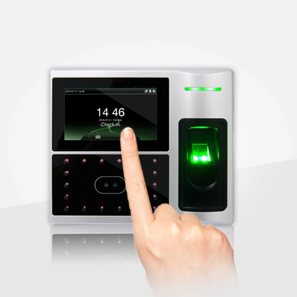 with Clock Biometric Machine Face Recognition Time and Attendance System