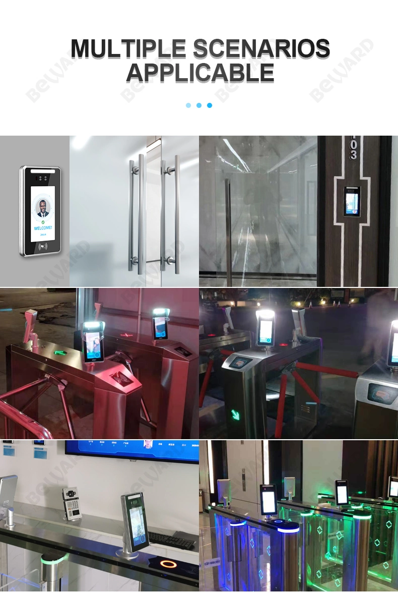 7 Inch Waterproof Non-Contact Face Recognition Automatically Identify Facial Recognition Terminal