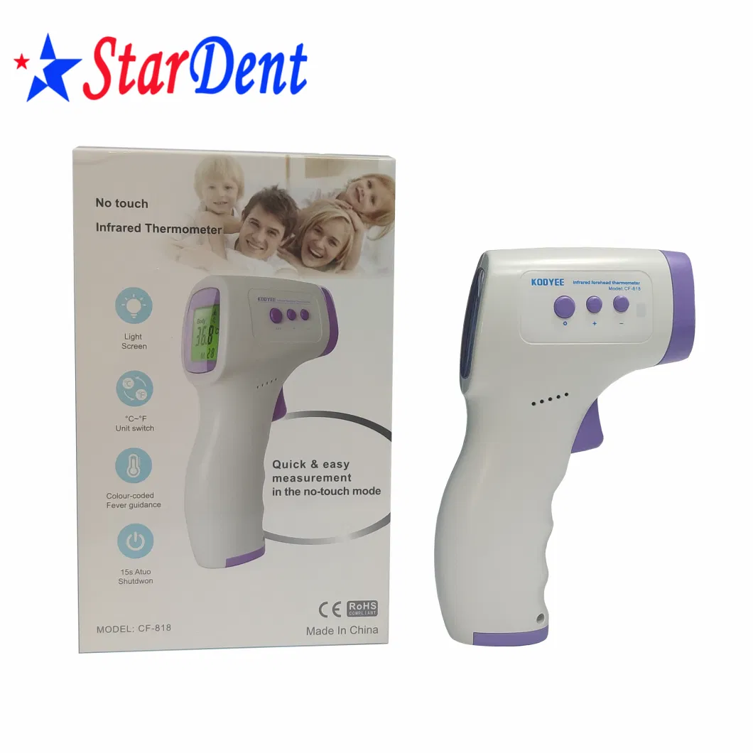 Professional Digital Non Contact Infrared Forehead Thermometer/Medical Instrument Manufacturer