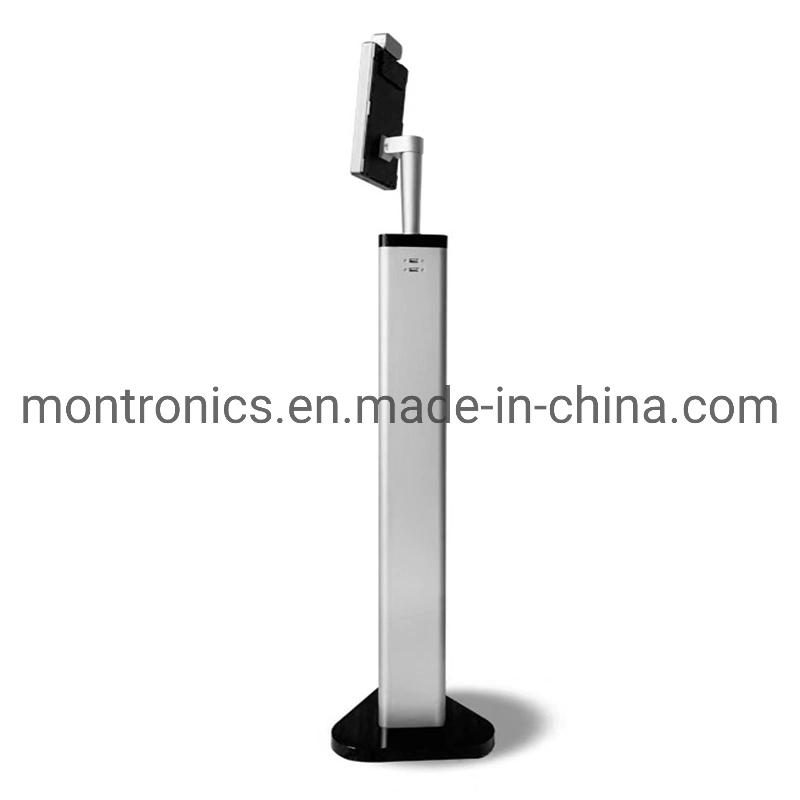 10 Inch IPS Ai Biometric Face Facial Recognition and Temperature Measuring Device