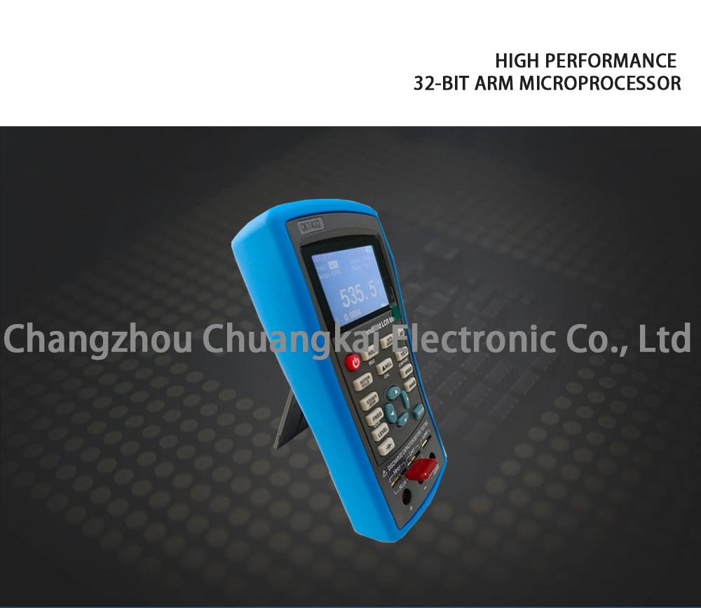 Ckt431 Handheld Lcr Meter Rlc Bridge Component Measuring Instrument