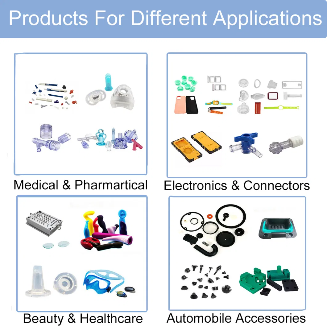 Custom Mold Making Overmolding Plastic Medical Device Over Mold LSR Molded Parts