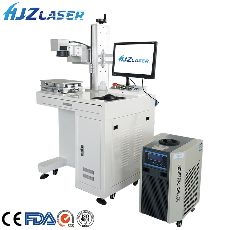 Online Flying UV Laser Wire Engraving Machine for Logo Printing and Marking