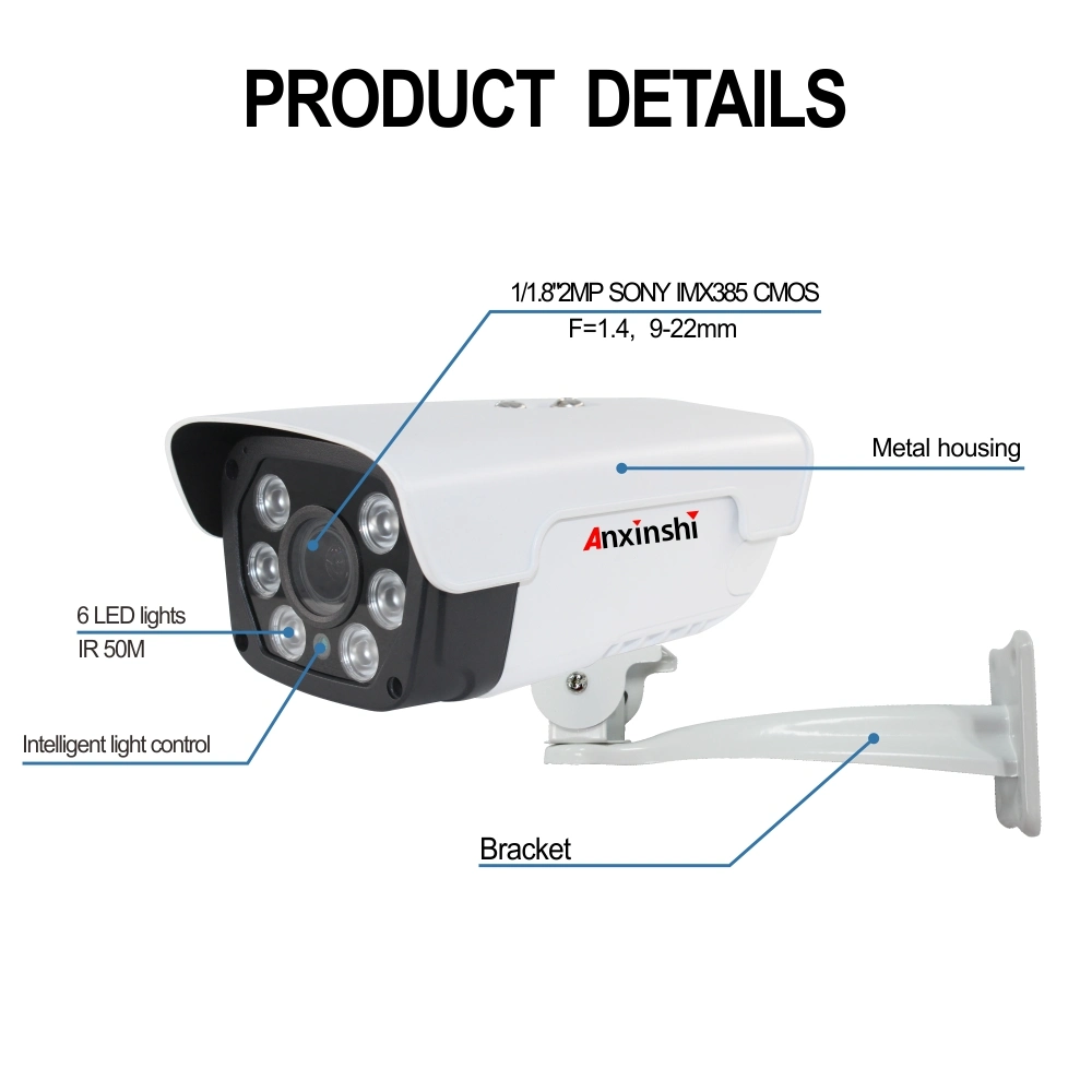 2MP 1/1.8 Starlight Intelligent Face Recognition Network Camera Human Detect People Gather Alarm Mask Detect People Counting Ai IP Camera