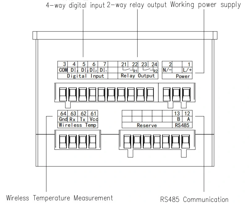 Acrel 3-35kv Indoor Switch Cabinet Power Monitoring Equipment Artm-Pn Transformer Wireless Temperature Measuring Device