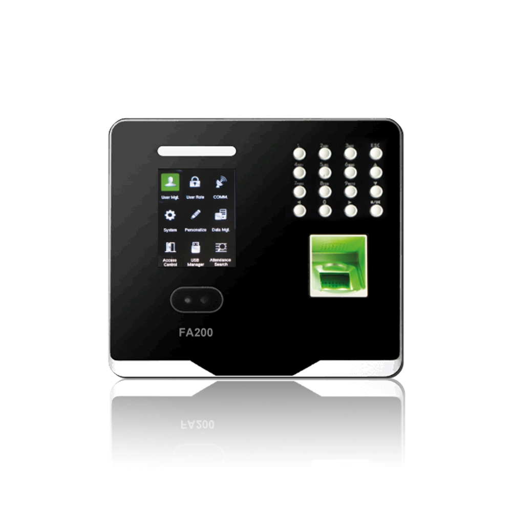 Webserver Cloud Software Biometric Reader Face Recognition Time Attendance Machine