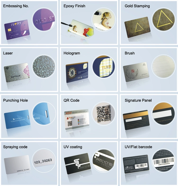 13.56MHz RFID Smart Contactless PVC ID Card with Printing Data Writing Reading RF Card