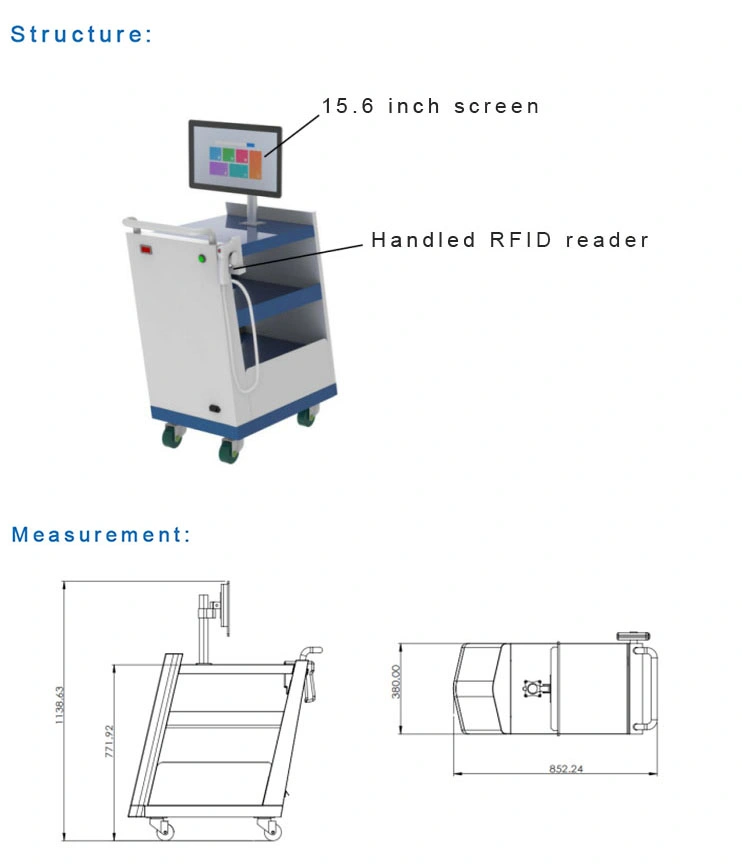 Hf RFID Tag Reader Inventory Management Stocktaking Devices