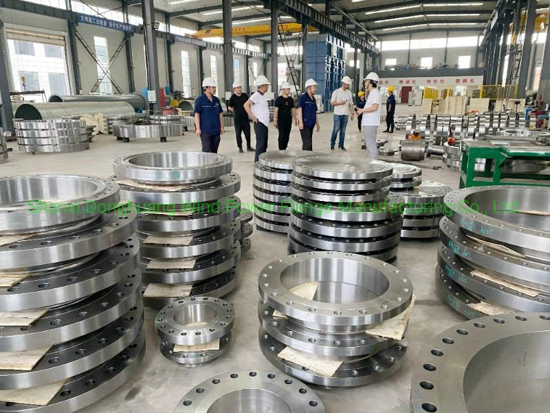 Segmented Flanges for Surface Well Head Dual Completion Applications Identify Segment Flanges for Large Diameter Flanges Wind Turbine Flanges Towers Flanges