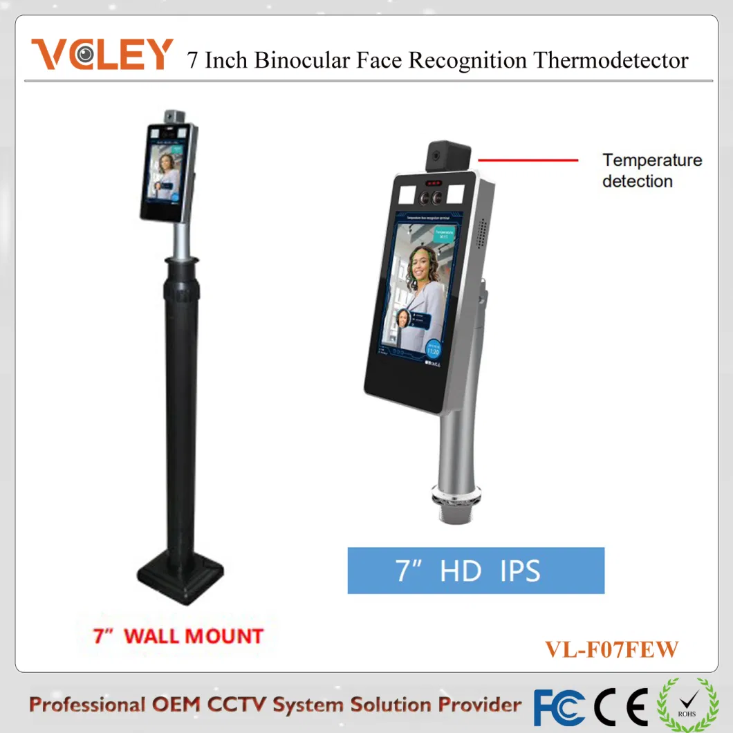 Thermal Automatic Infrared Body Temperature Scanner Non-Contact Temperature Sensor CCTV Camera